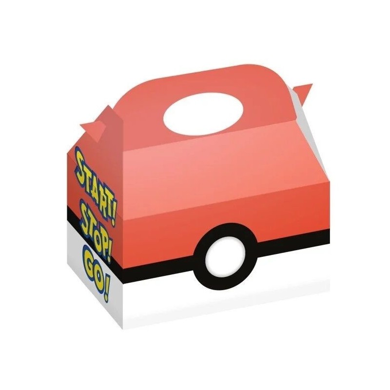 Cajas regalo cuches pokemon 16x16x10 cm 12 uds