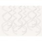 Espirales colgantes blancos 8 uds