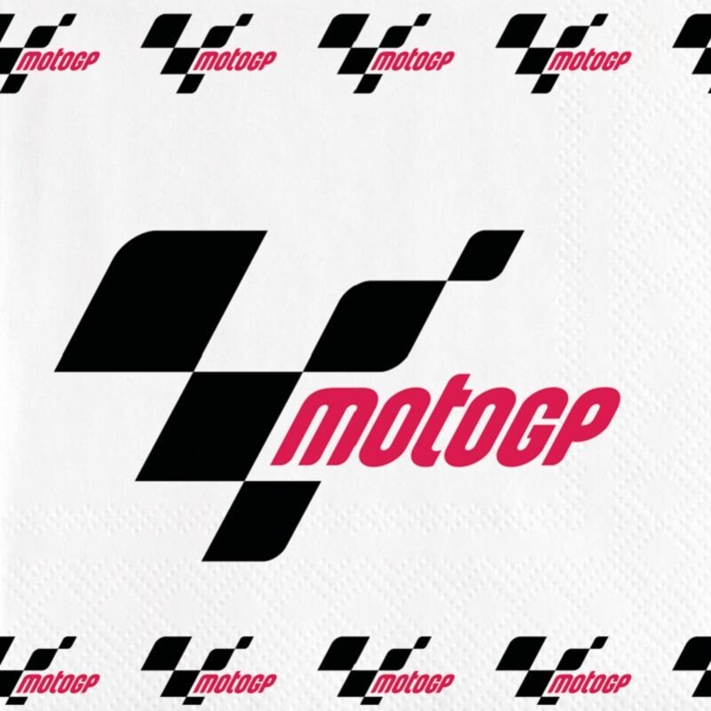 Servilletas cumpleaños Moto GP 20 uds 33 cm