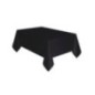 Mantel negro fiesta 137x274 cm