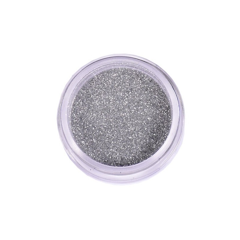 Purpurina glitter cosmetica bio 071 plata