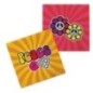 Servilletas hippies fiesta 20 uds 33 cm
