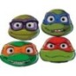 Mascaras Tortugas ninja 6 uds carton