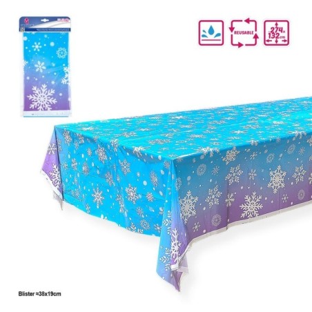 Mantel-azul-copos-de-nieve-Frozen-274x132-cm-8447196401211-40121