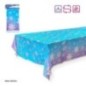 Mantel azul copos nieve Frozen 274x132 cm