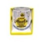 Vaso cristal abuela eres la mejor