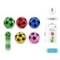 Pelotas goma rebotan futbol 3 uds
