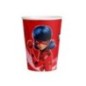 Vasos Ladybug cumpleaños 8 uds