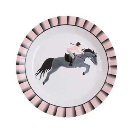 Platos-hipica-equitacion-cumpleanos-8-uds-23-cm-3660380054320-6728-99
