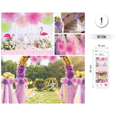 Pompon-de-tul-rosa-30-cm-1-ud-8433584921041-92105