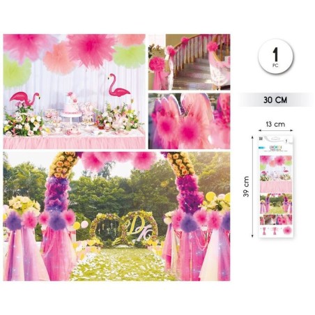 Pompon-de-tul-fucsia-30-cm-1-ud-8433584921089-92461