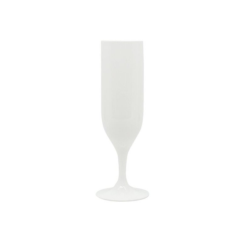 Copas Champan reutilizables blancas 2 uds 180 ml