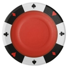 platos poker casino 23 cm 8423138548411 CV21208