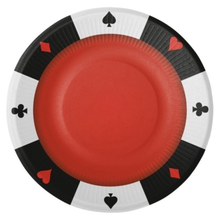 platos poker casino 23 cm 8423138548411 CV21208