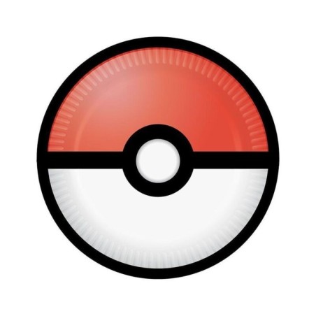 platos pokemon cumpleanos 8 uds 23 cm 8436583381830 45216