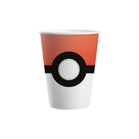 vasos pokemon cumpleanos 8 uds 20 cm 8436583381861 45219