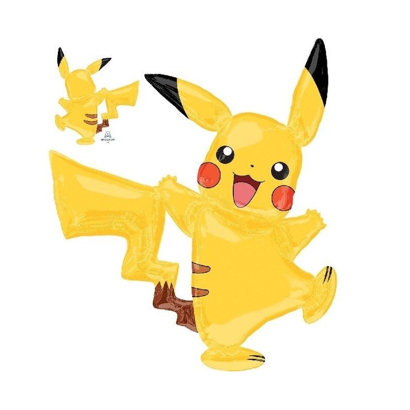 Globo Pikachu Pokemon 132 cm