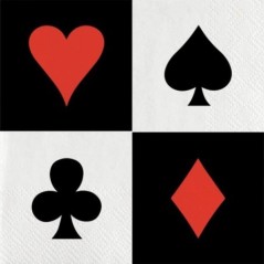 servilletas poker casino 20 uds de165x85 cm 8423138548435 CV21210