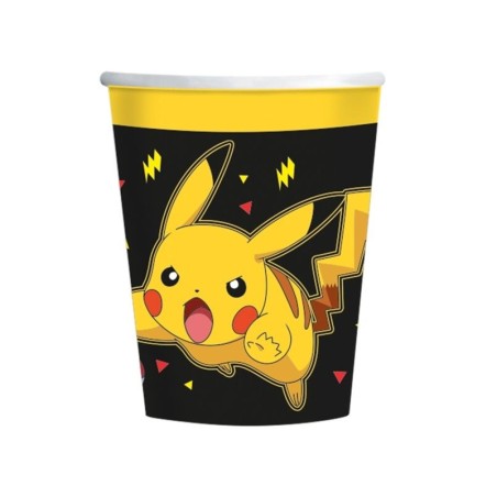 vasos cumpleanos pokemon pikachu 8 uds 194099126809 9917106 66