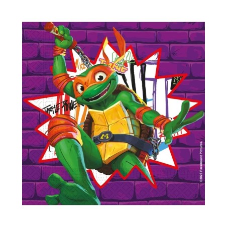 sevilletas tortugas ninja cumpleanos 20 uds 33 cm 5201184964590 96459