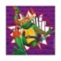 Sevilletas Tortugas Ninja cumpleaños 20 uds 33 cm