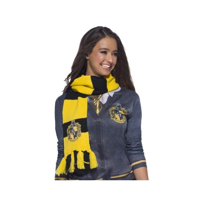 Bufanda Hufflepuff deluxe infantil para niño