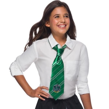 corbata slytherin deluxe original draco malfoy 82686390385 39038
