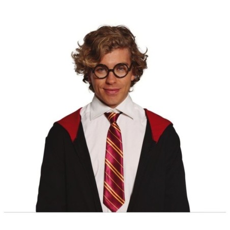 corbata mago roja rayas 45 cm harry 8434077181812 18181