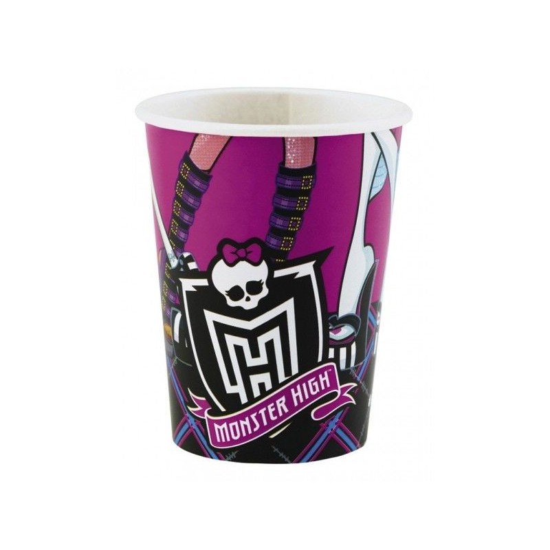 Vasos 25 cm monster high 8 und