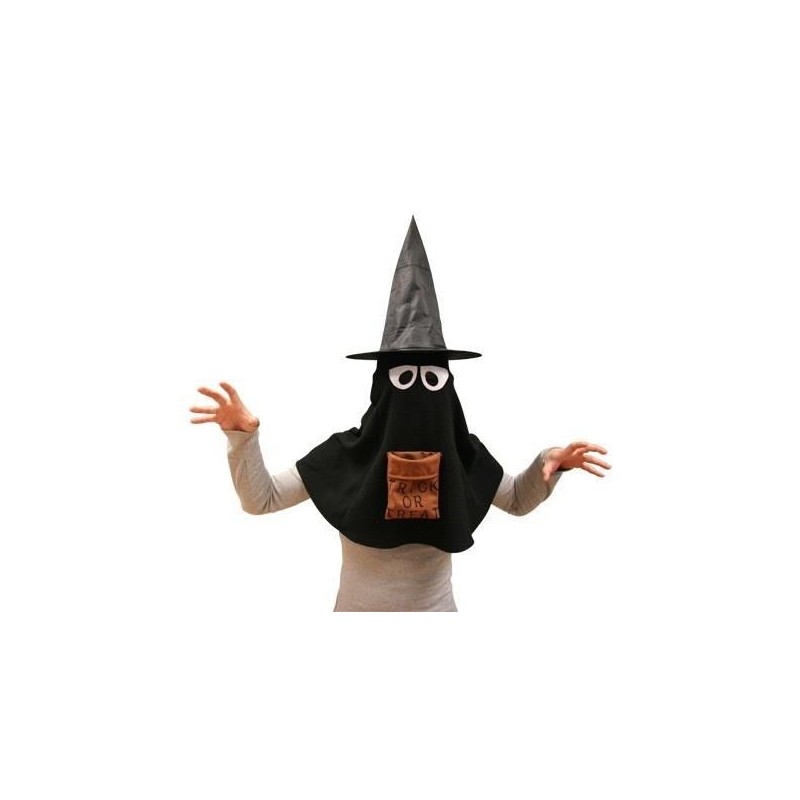 Disfraz bruja encapuchada
