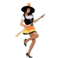 Disfraz bruja para mujer talla L 96162 8422562961629