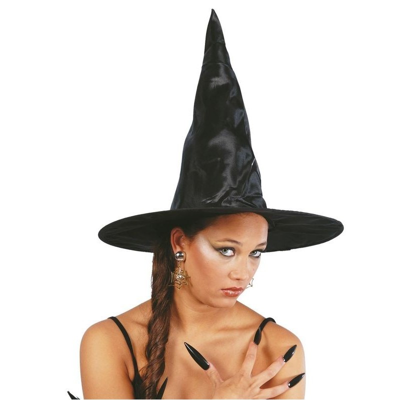 Sombrero bruja negro barato economico