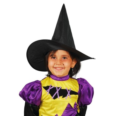 Sombrero bruja negro infantil barato 13220 8434077132203
