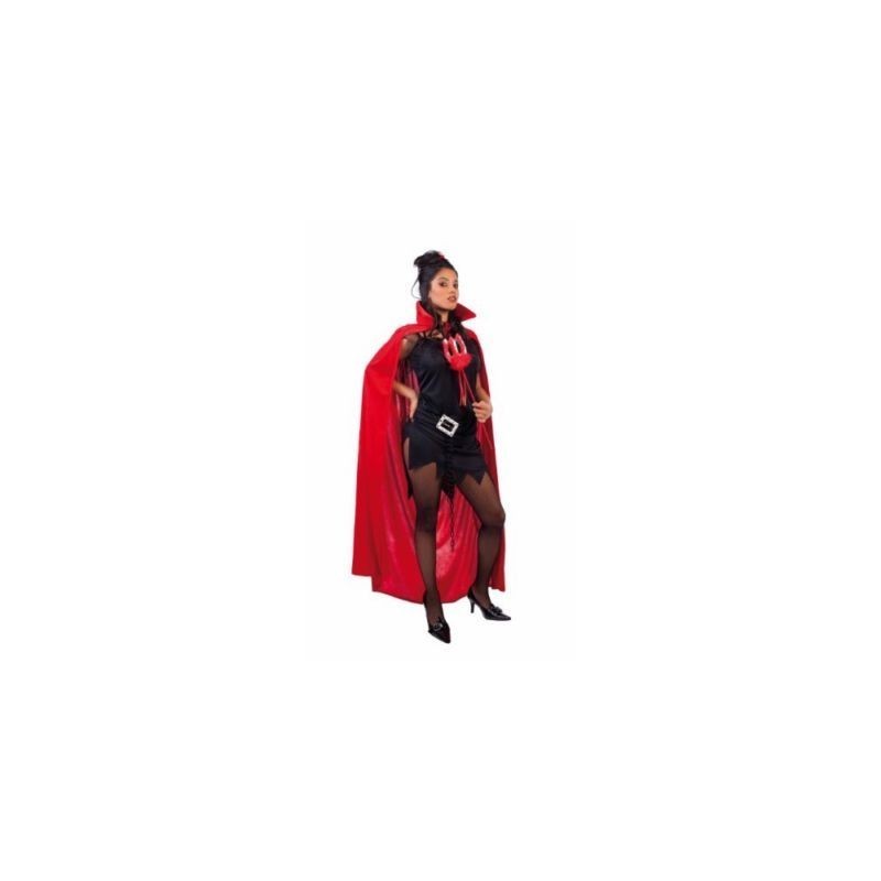 Capa terciopelo roja