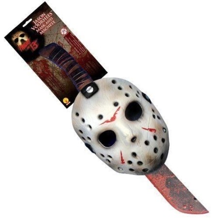 Mascara y machete jason viernes 13 8785 82686087858