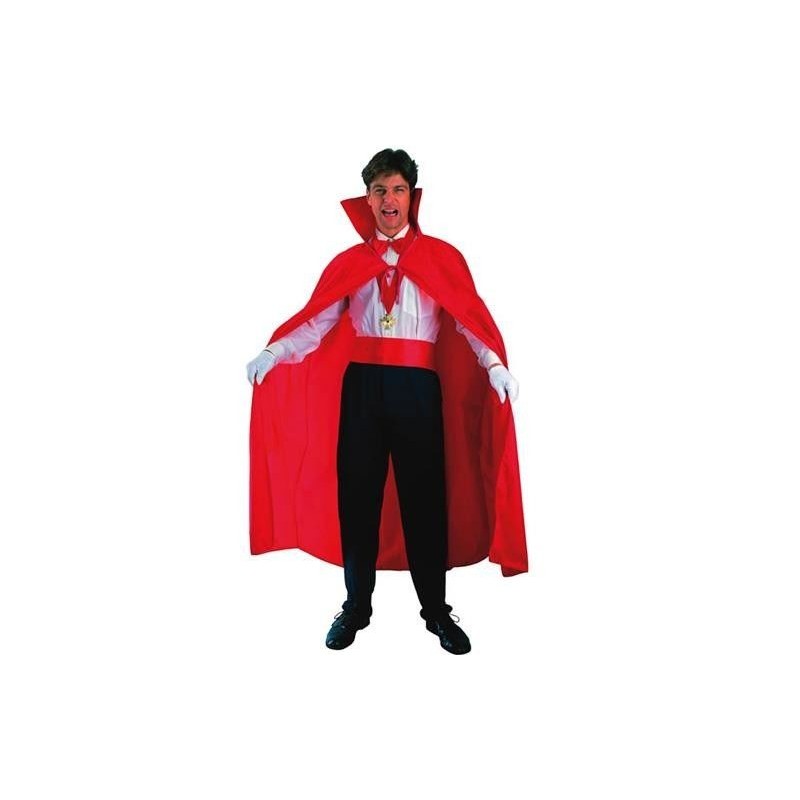 Capa roja 123 cm demonio