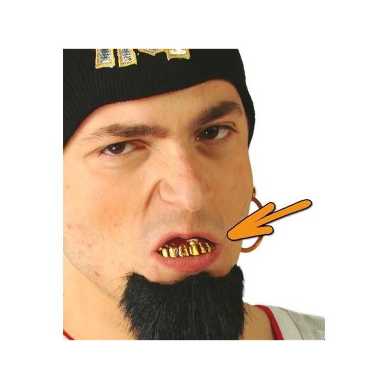 Dientes oro chulo
