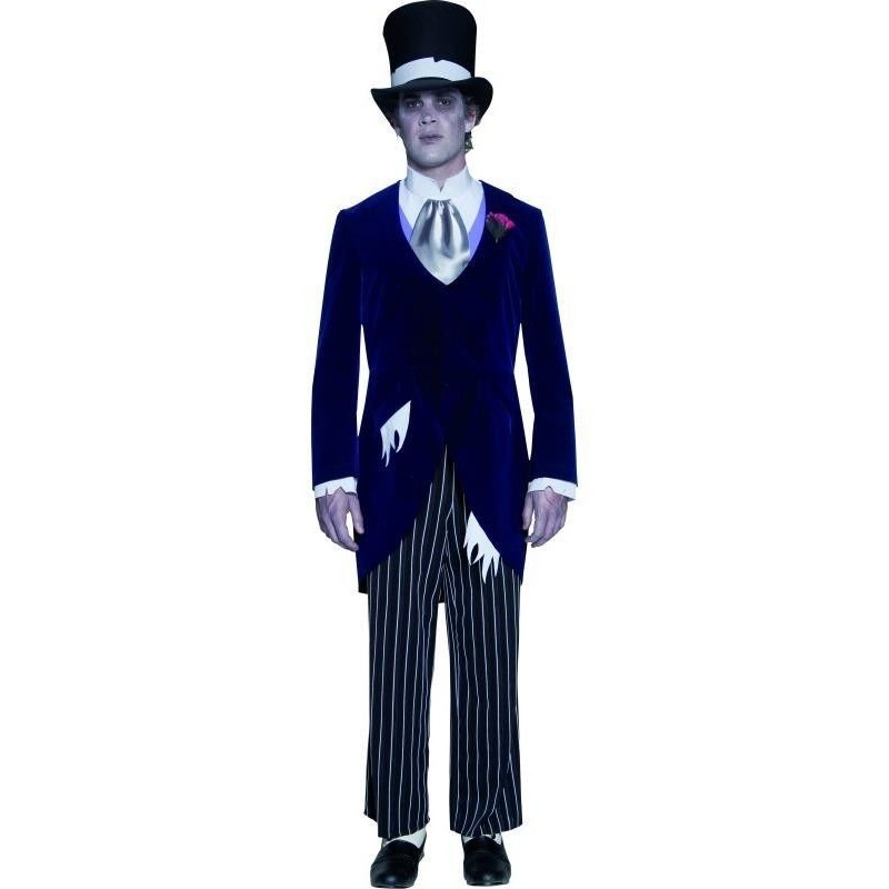 Disfraz  novio fantasma gotico talla L hombre