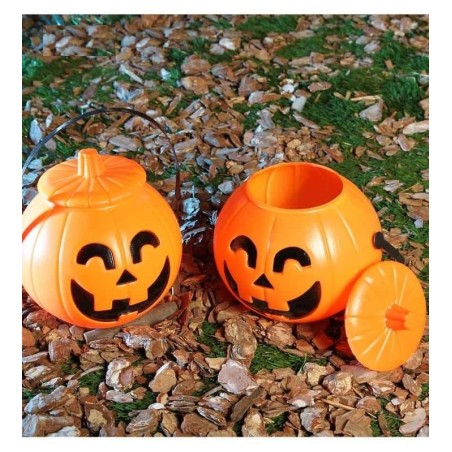 calabaza recogecaramelos 17 cm con tapa 19556