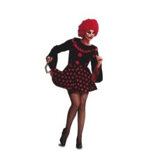 disfraz payasa diabolica m l mujer malvada hallowe