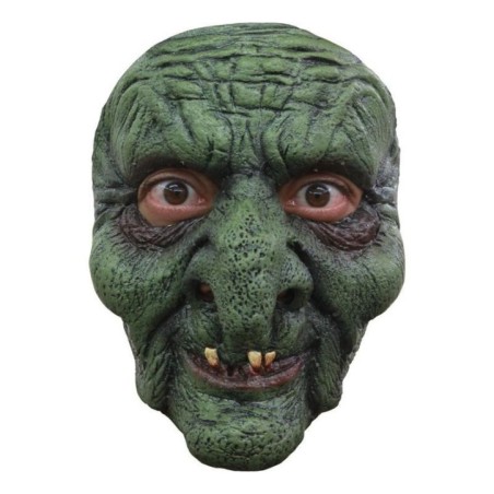 mascara bruja verde maligna para halloween