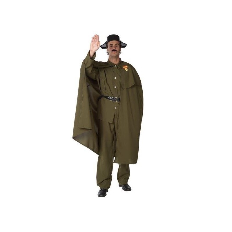 Disfraz guardia civil con capa caballo franco