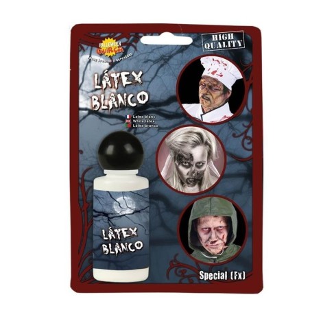 latex 30 ml blanco liquido efectos especiales 1555