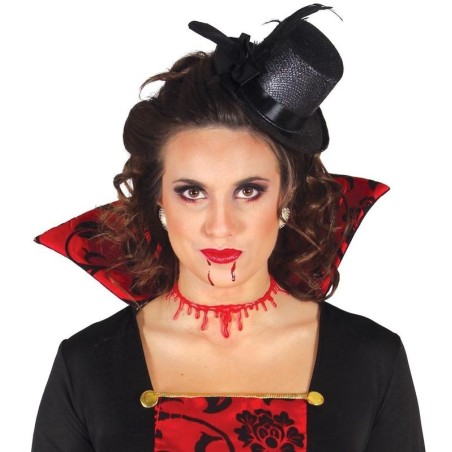 cicatriz corte cuello con sangre halloween degolla
