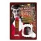 Kit maquillaje vampiro sangre dientes barras