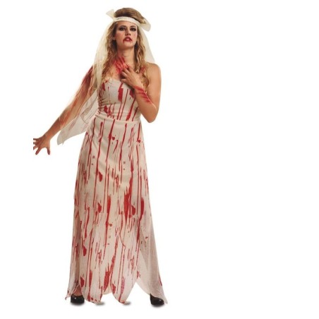 disfraz novia cadaver sangrienta talla m l adulto