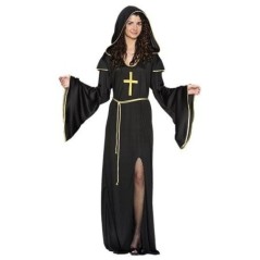 disfraz religiosa tunica de secta maligna mujer ad