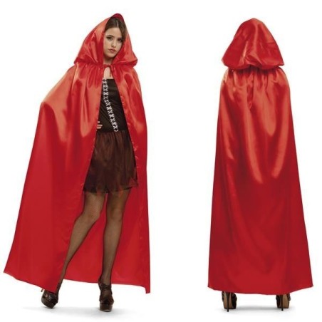 capa roja para chica caperucita