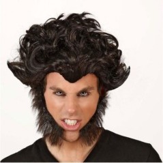 peluca hombre lobo con patillas 29624 adulto
