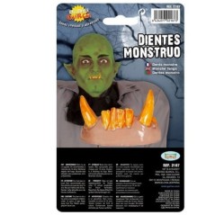 dientes colmillos de orco par